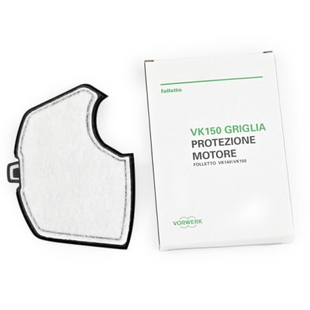 Filtro Griglia Protezione Motore Originale Vorwerk Per Folletto Vk140 Vk150