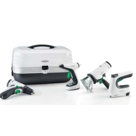 Vorwerk Folletto Twercs T100 ST: Seghetto,Pistola Incollatrice a Caldo,Trapano Avvitatore e Graffatrice