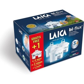 Laica Cartucce Filtranti Bi-Flux 3+1