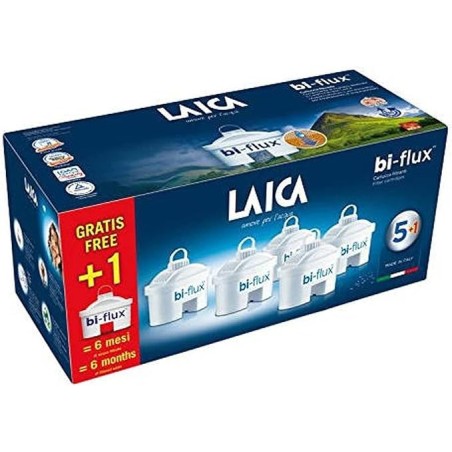 Laica Cartucce Filtranti Bi-Flux 5+1