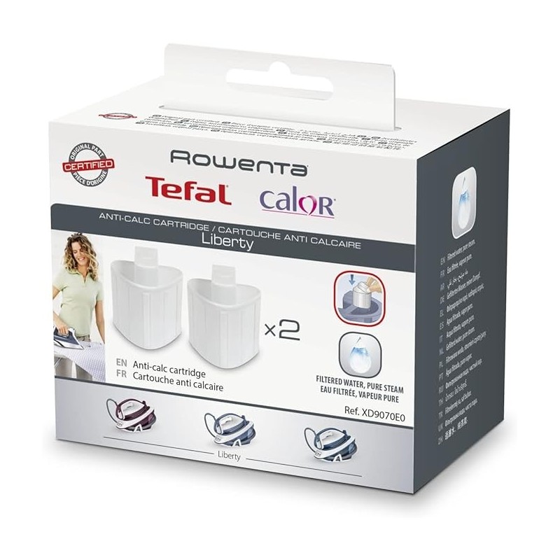 Tefal Rowenta Set Cartuccia Anticalcare XD9070