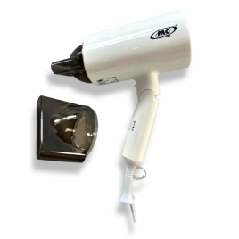 Mc Phon Professionale HD-1800 DC, 1800W Manico Pieghevole Con 2 Beccucci