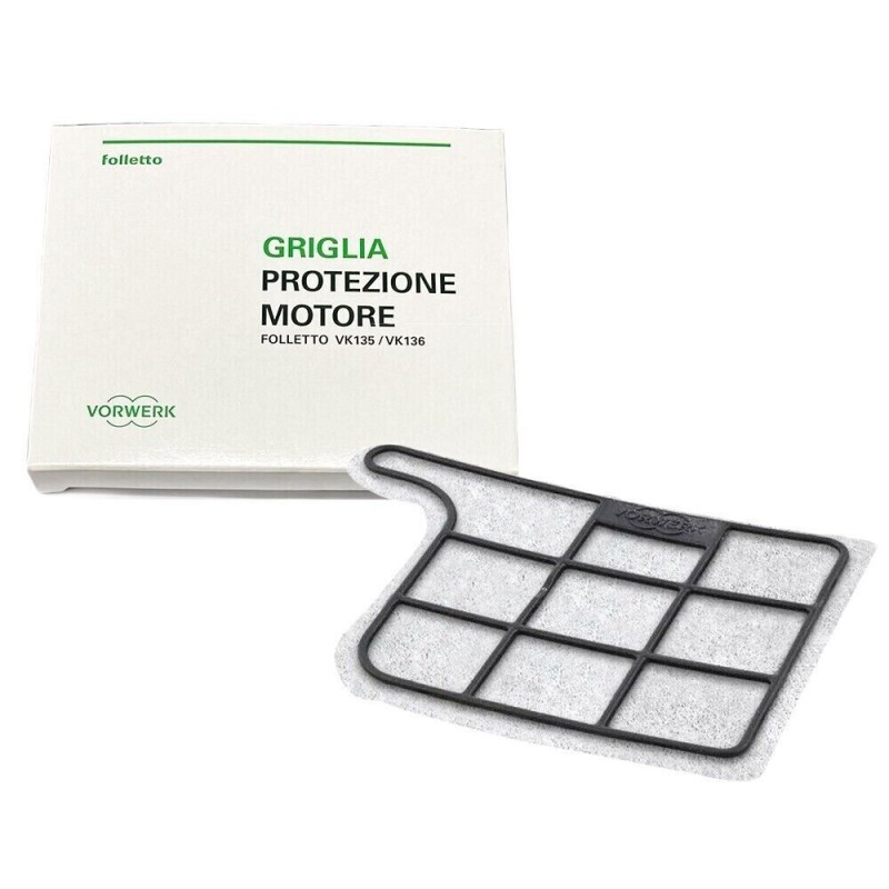 Filtro Griglia Protezione Motore Originale Vorwerk Folletto VK135 VK136