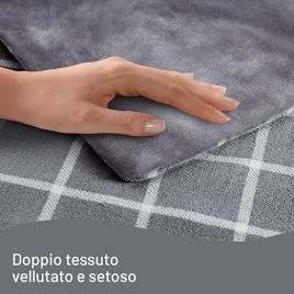 Imetec Plaid Adapto Velvet Square 150x95cm